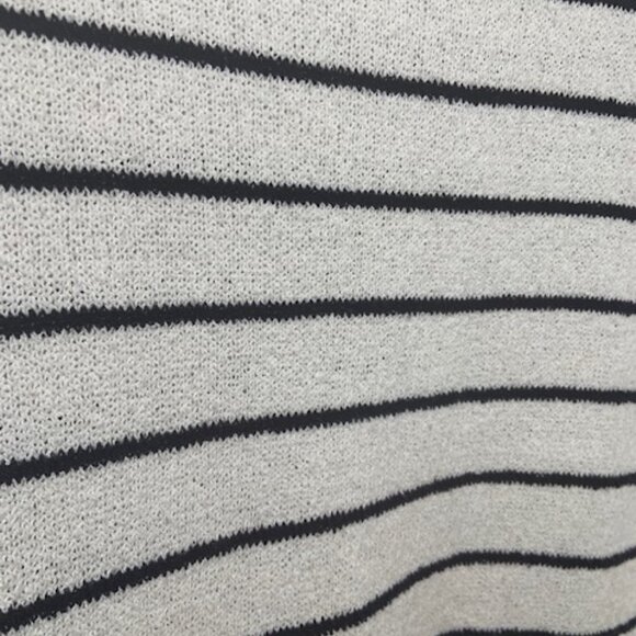 H&M Women Plus Nautical Striped Knit Scandi Sweater Cotton Blend Top Size 3XL - Picture 2 of 5